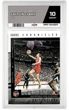 2025 CAITLIN CLARK CHRON #35 CAITLIN CLARK MPE 10 GEM/MT — graded card up for auction