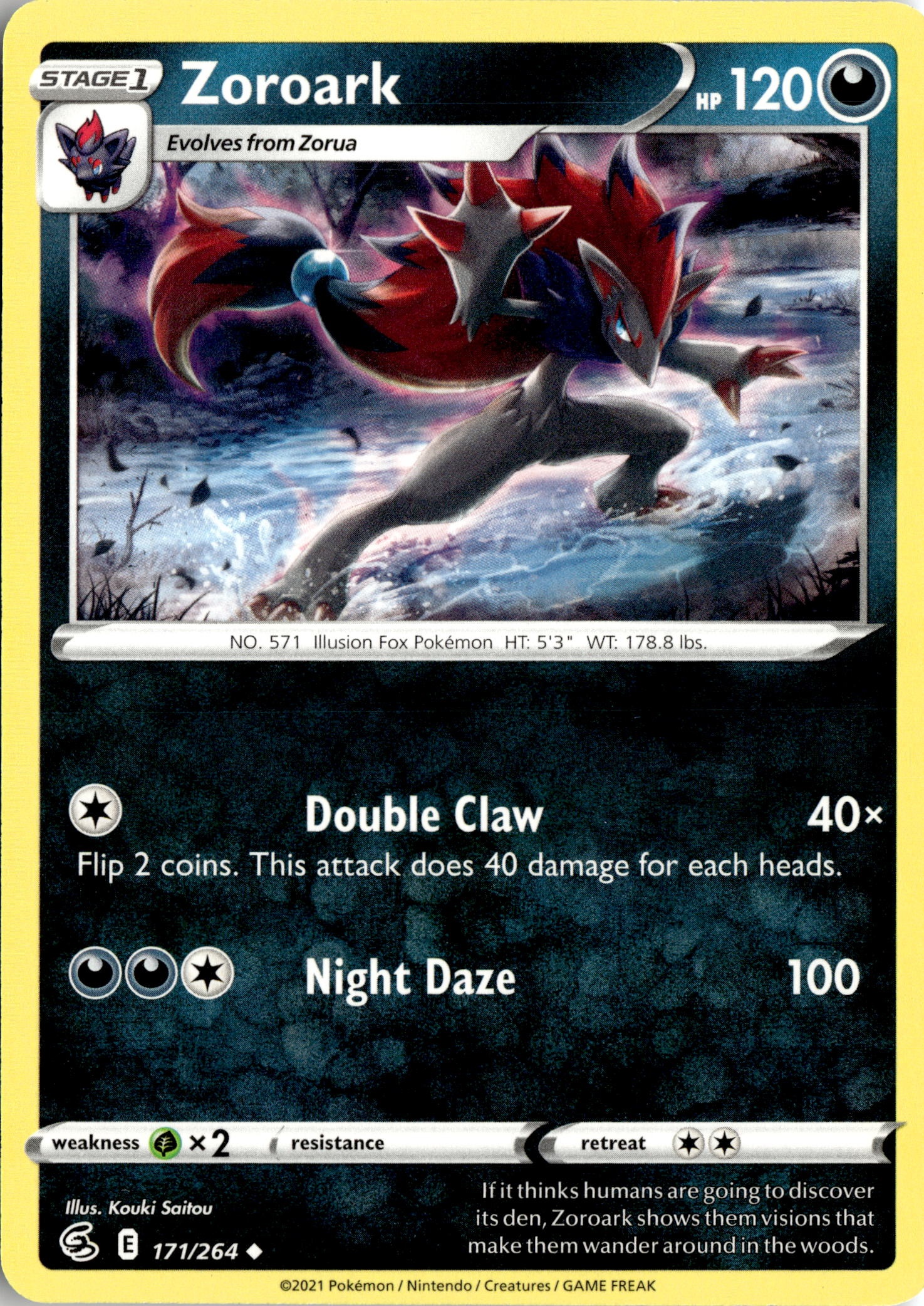 Zoroark graded slab