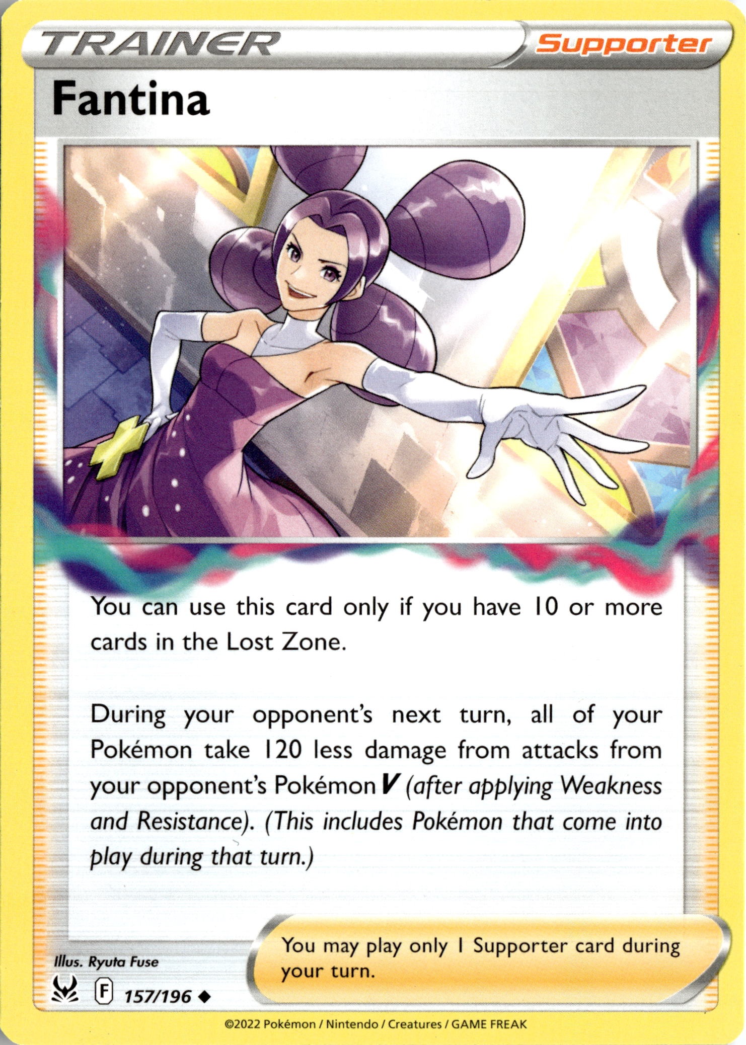 2022 Pokemon Lor En Fantina graded slab