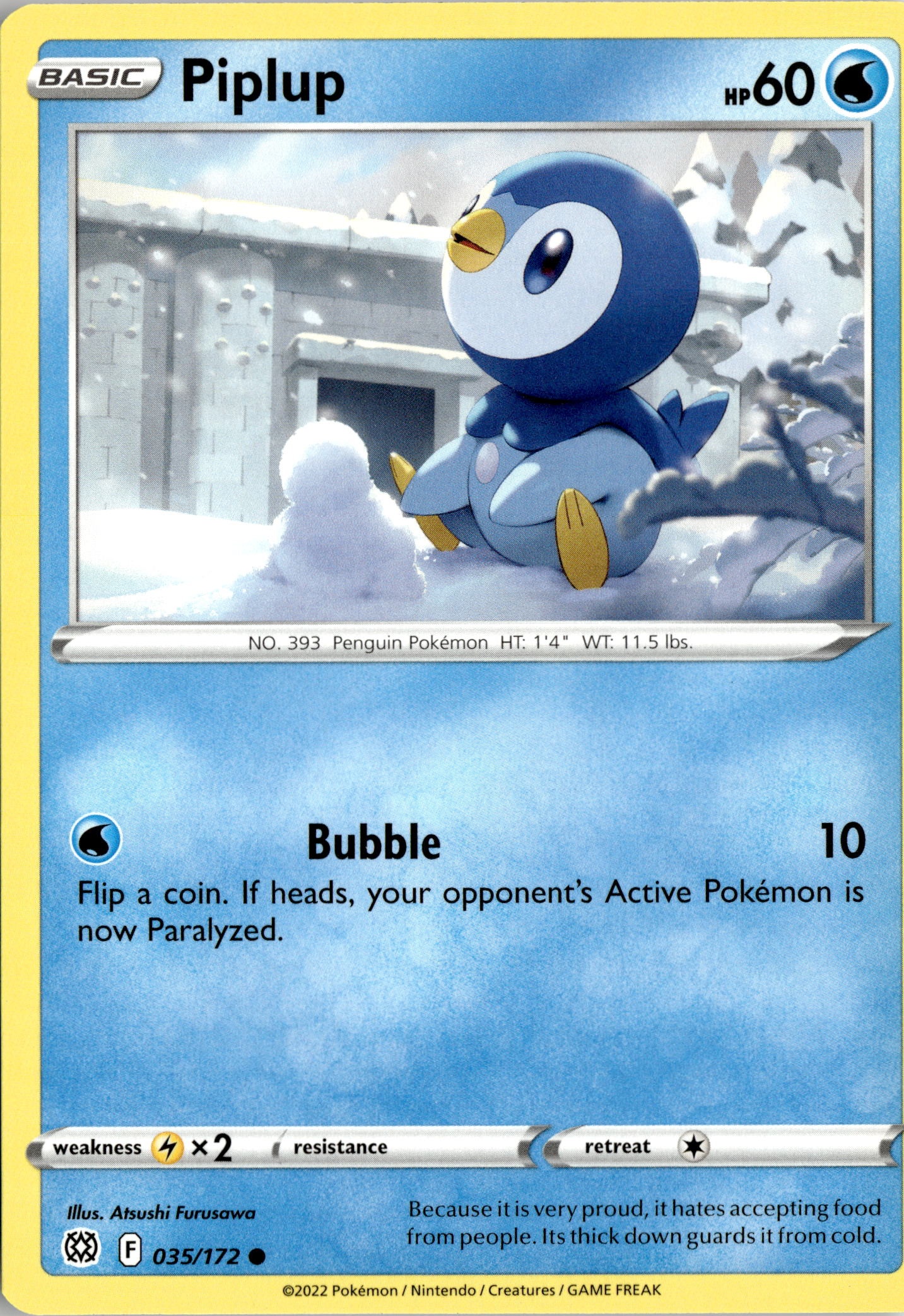 Piplup graded slab