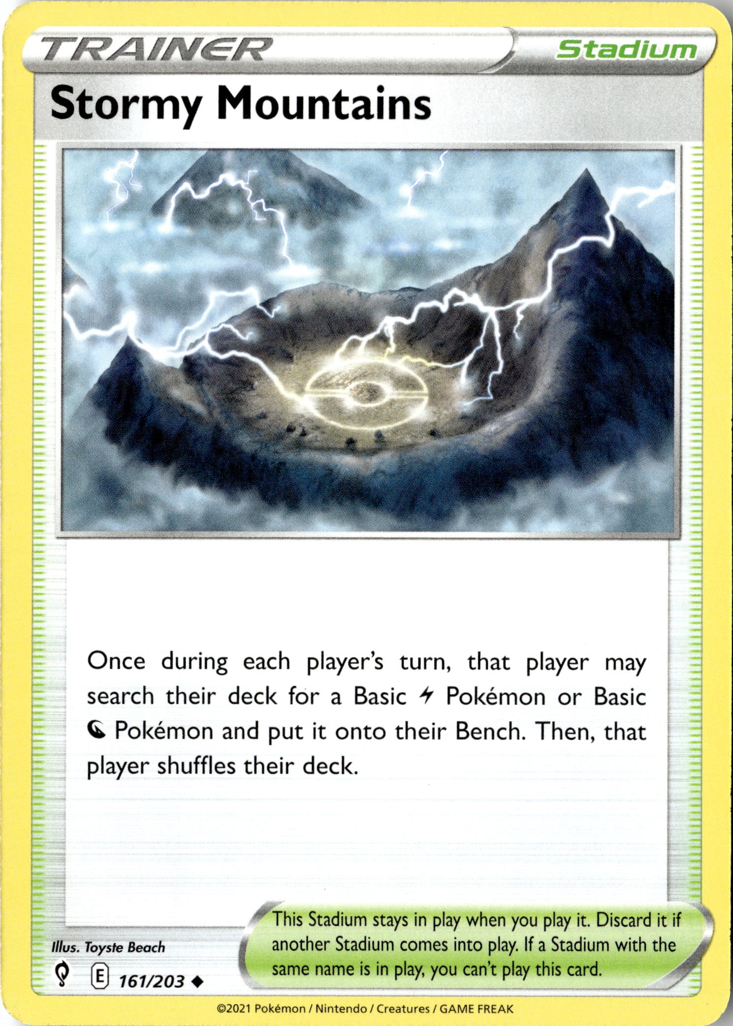 Stormy Mountains graded slab