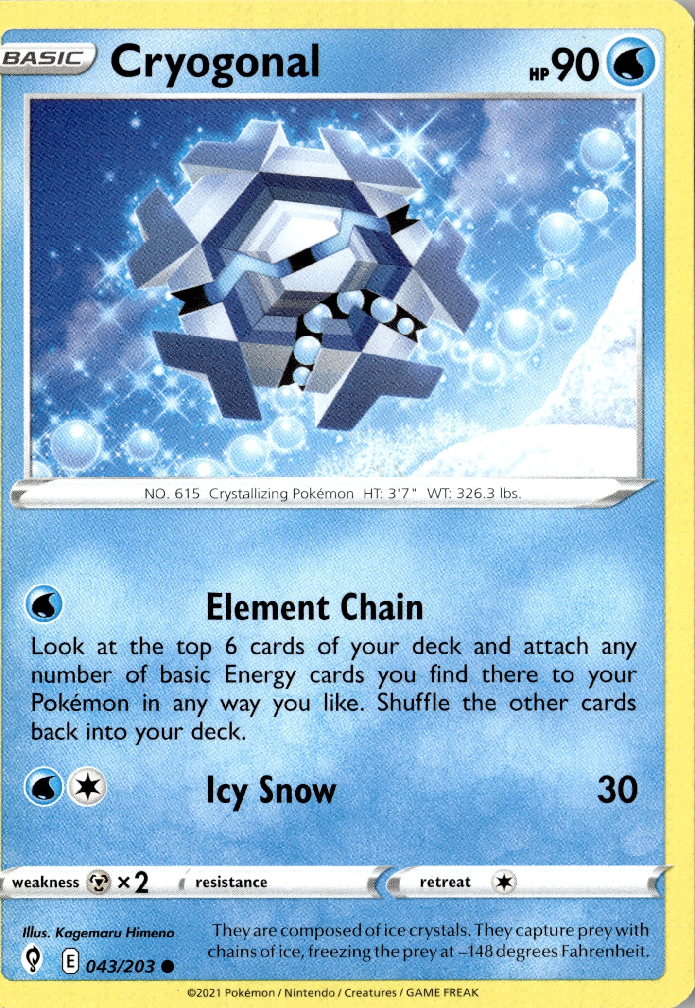 Cryogonal graded slab