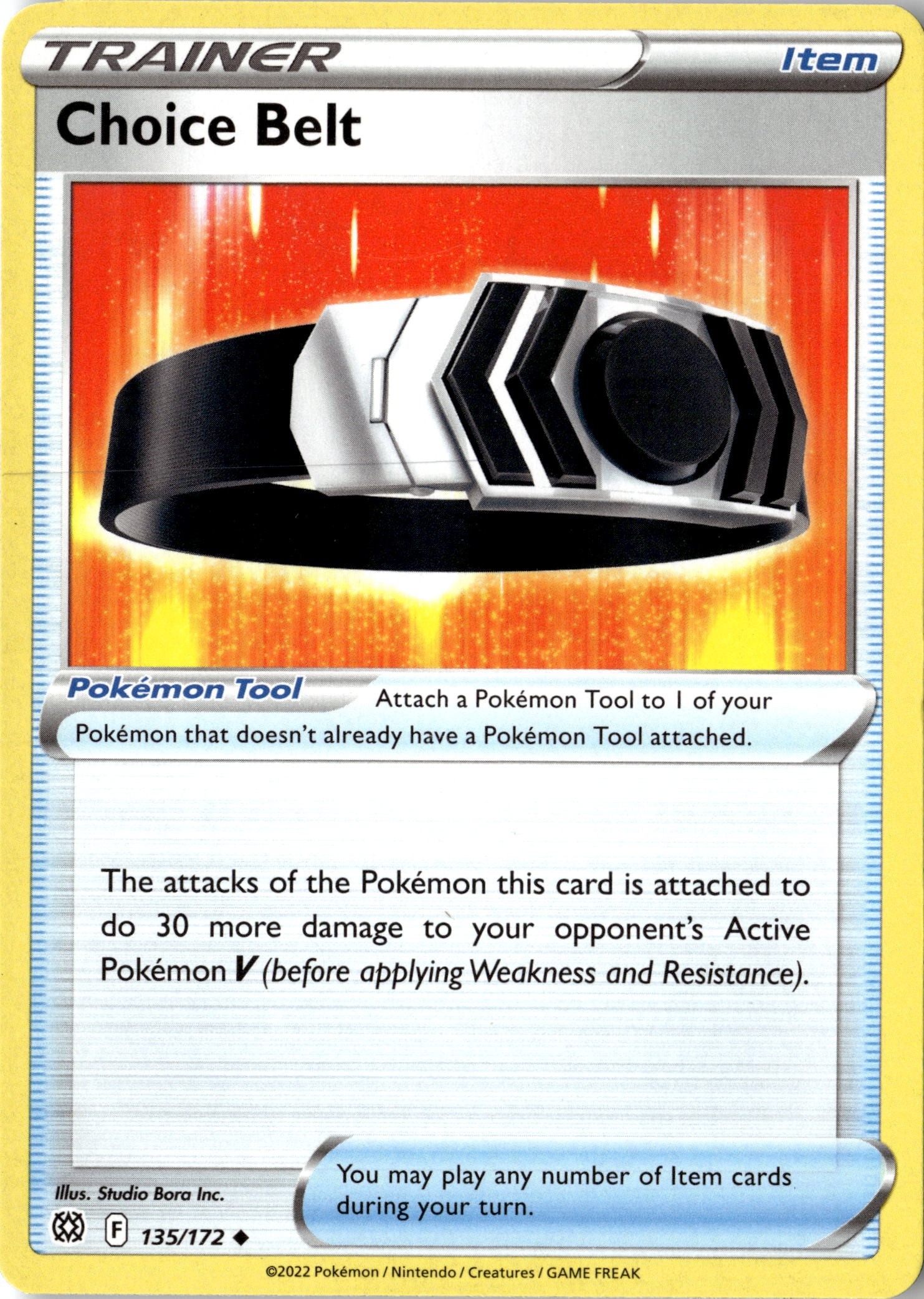 2022 Pokemon Brs En Choice Belt graded slab
