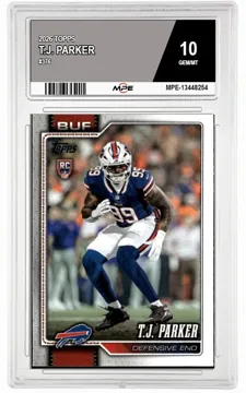 2026 TOPPS #376 T.J. PARKER MPE 10 GEM/MT — graded card up for auction