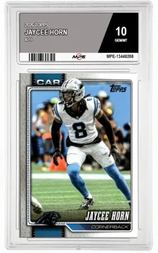 2026 TOPPS #211 JAYCEE HORN MPE 10 GEM/MT — graded card up for auction
