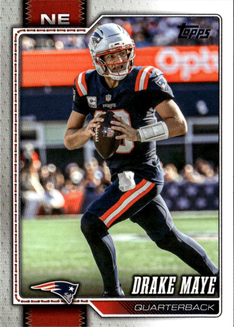 2026 Topps Drake Maye graded slab