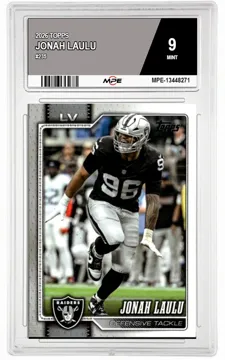 2026 TOPPS #235 JONAH LAULU MPE 9 MINT — graded card up for auction
