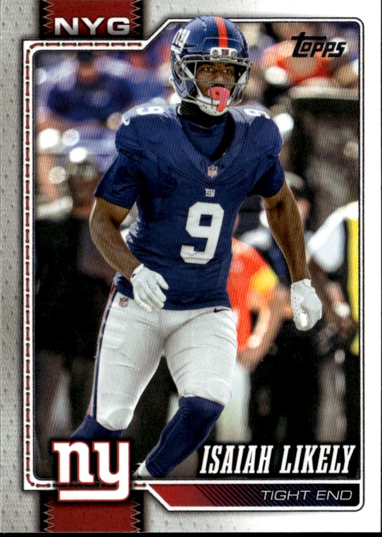 2026 Topps Isaiah Likely graded slab