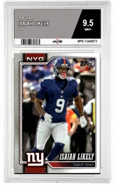 2026 TOPPS #206 ISAIAH LIKELY MPE 9.5 MINT+ — graded card up for auction