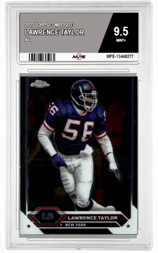 2023 TOPPS COMPOSITE #43 LAWRENCE TAYLOR MPE 9.5 MINT+ — graded card up for auction