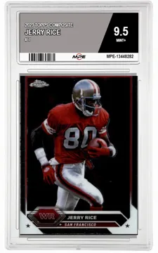 2023 TOPPS COMPOSITE #17 JERRY RICE MPE 9.5 MINT+ — graded card up for auction