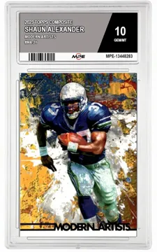 2023 TOPPS COMPOSITE MODERN ARTISTS #MA-21 SHAUN ALEXANDER MPE 10 GEM/MT — graded card up for auction