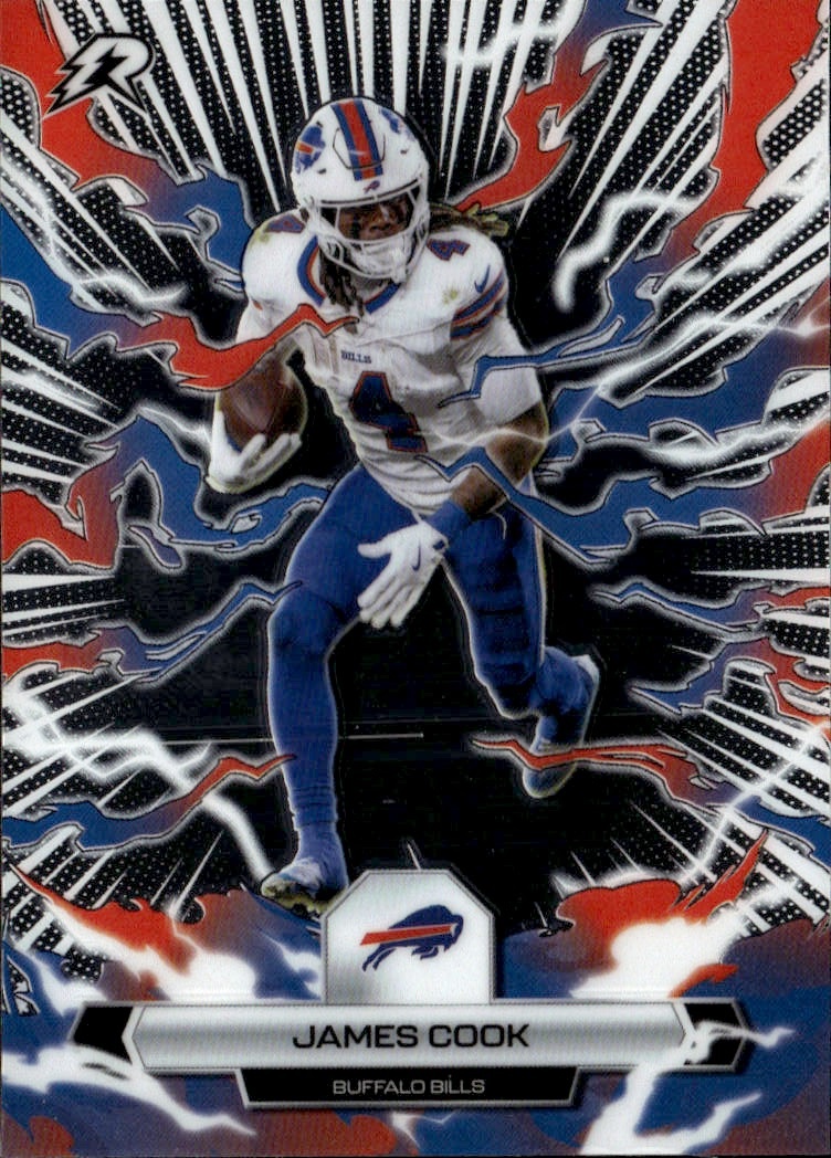 2025 Topps Resurgence James Cook graded slab