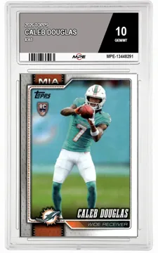 2026 TOPPS #365 CALEB DOUGLAS MPE 10 GEM/MT — graded card up for auction