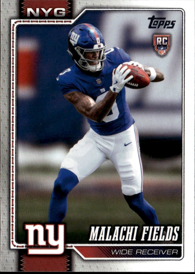 2026 Topps Malachi Fields graded slab
