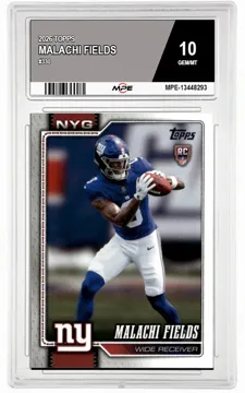 2026 TOPPS #330 MALACHI FIELDS MPE 10 GEM/MT — graded card up for auction