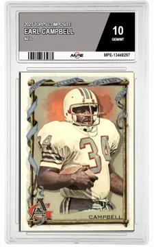 2023 TOPPS COMPOSITE #410 EARL CAMPBELL MPE 10 GEM/MT — graded card up for auction