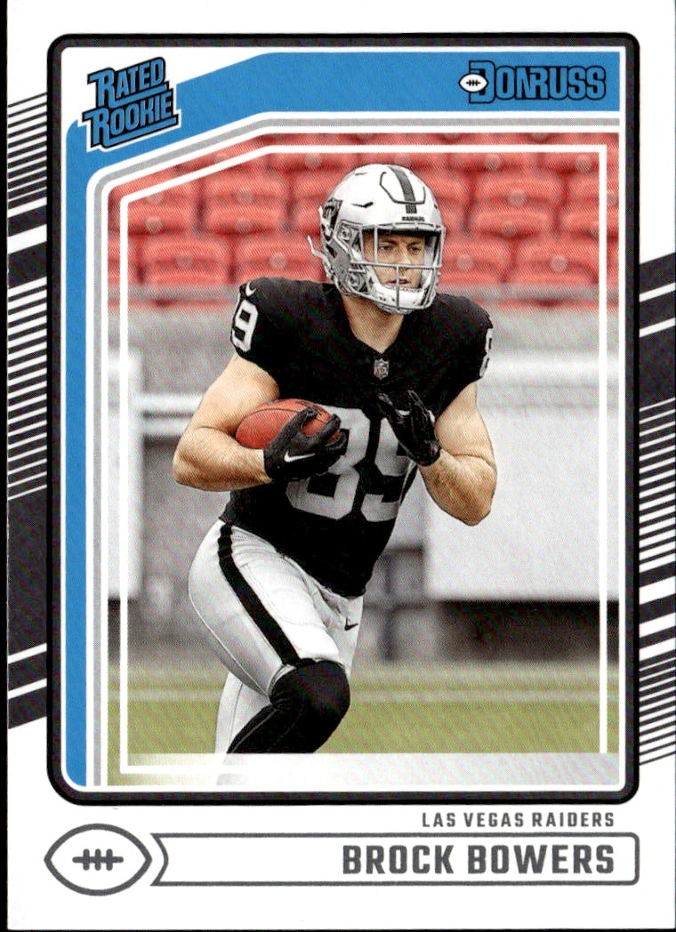 2024 Donruss Brock Bowers graded slab