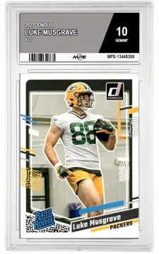 2023 DONRUSS #337 LUKE MUSGRAVE MPE 10 GEM/MT — graded card up for auction