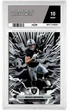2025 TOPPS RESURGENCE #52 BROCK BOWERS MPE 10 GEM/MT — graded card up for auction