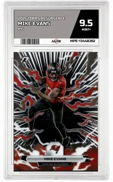 2025 TOPPS RESURGENCE #95 MIKE EVANS MPE 9.5 MINT+ — graded card up for auction