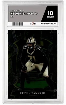 2025 SELECT #42 KELVIN BANKS JR. MPE 10 GEM/MT — graded card up for auction