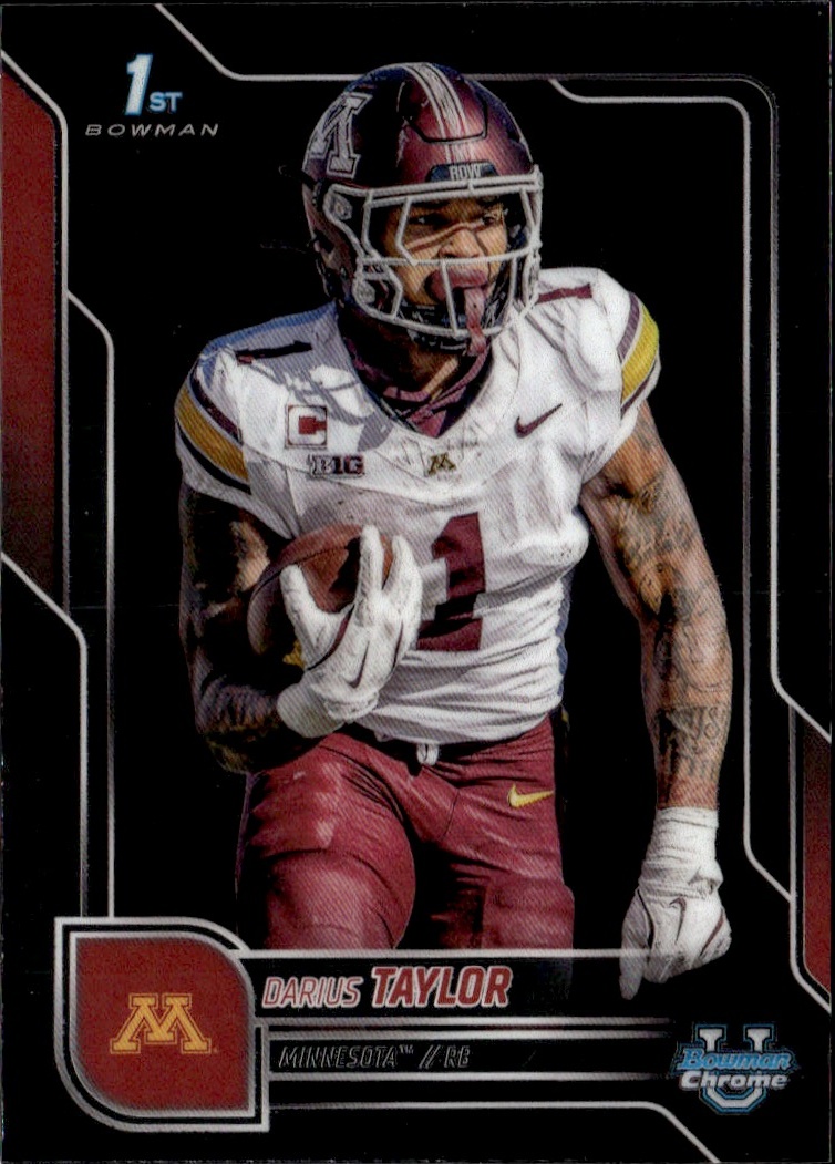 2025 Bowman U Chrome Darius Taylor graded slab