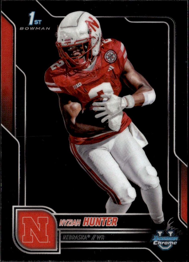 2025 Bowman U Chrome Nyziah Hunter graded slab