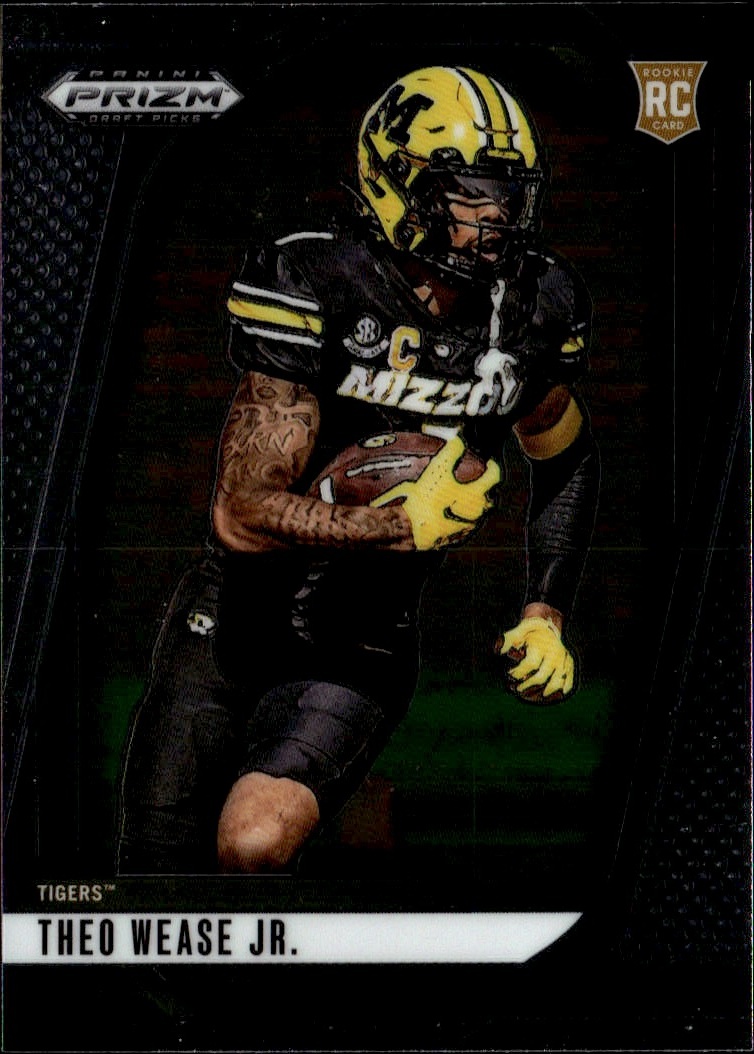 2025 Prizm Draft Picks Theo Wease Jr. graded slab