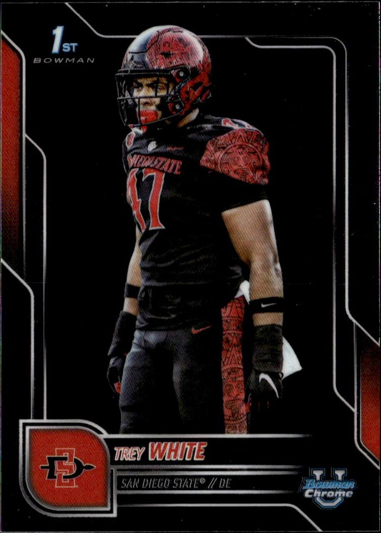 2025 Bowman U Chrome Trey White graded slab