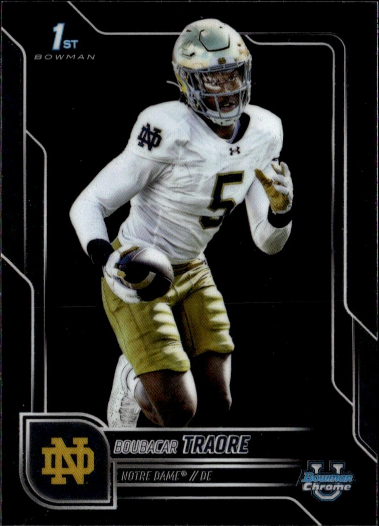 2025 Bowman U Chrome Boubacar Traore graded slab