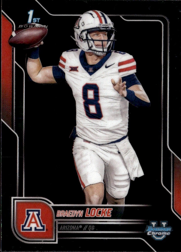 2025 Bowman U Chrome Braedyn Locke graded slab