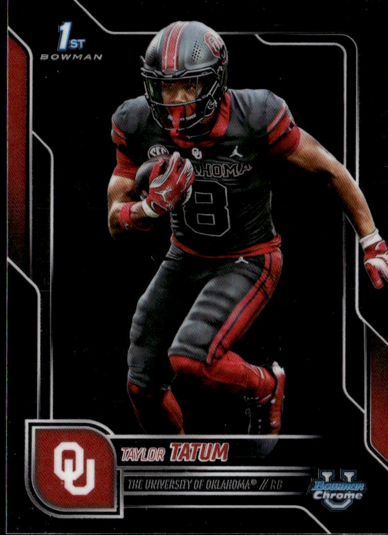2025 Bowman U Chrome Taylor Tatum graded slab
