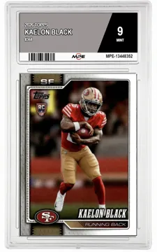 2026 TOPPS #368 KAELON BLACK MPE 9 MINT — graded card up for auction