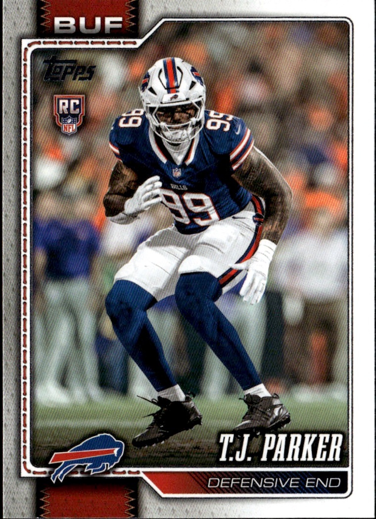 2026 Topps T.J. Parker graded slab