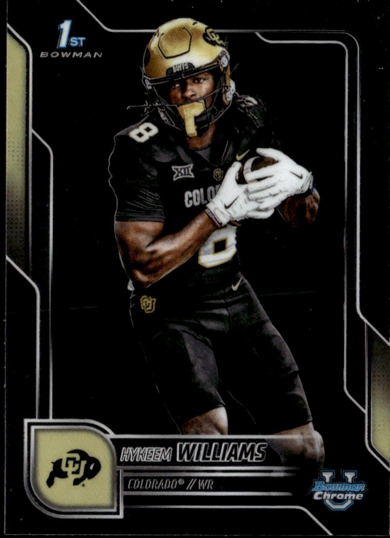 2025 Bowman U Chrome Hykeem Williams graded slab