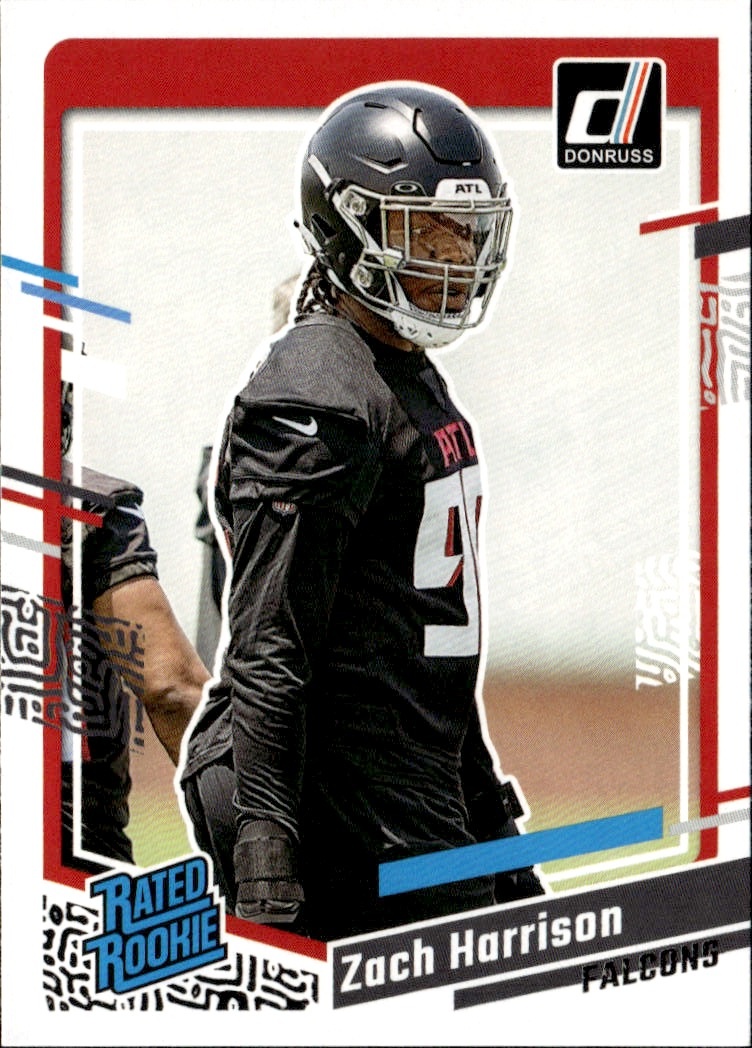 2023 Donruss Zach Harrison graded slab