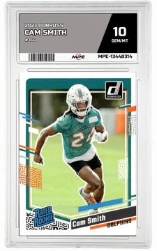 2023 DONRUSS #364 CAM SMITH MPE 10 GEM/MT — graded card up for auction