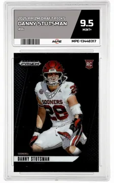 2025 PRIZM DRAFT PICKS #86 DANNY STUTSMAN MPE 9.5 MINT+ — graded card up for auction