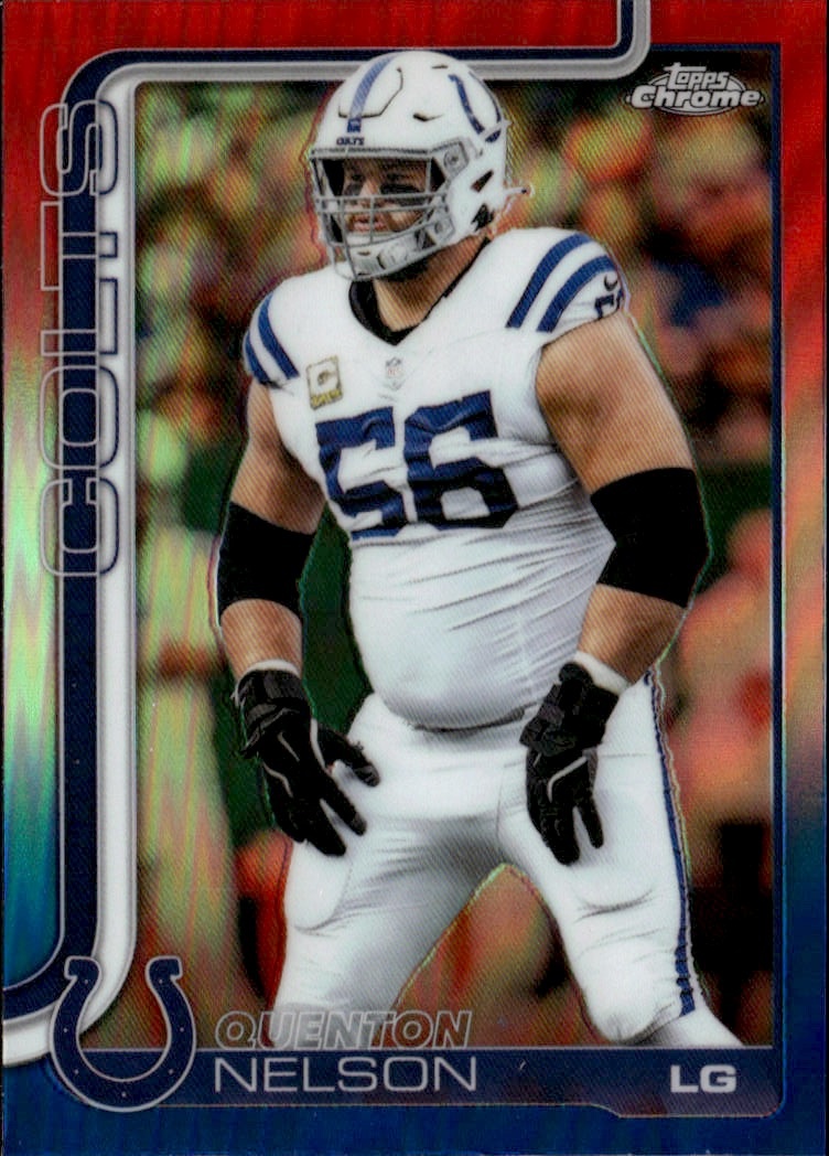 2025 Topps Chrome Quenton Nelson graded slab