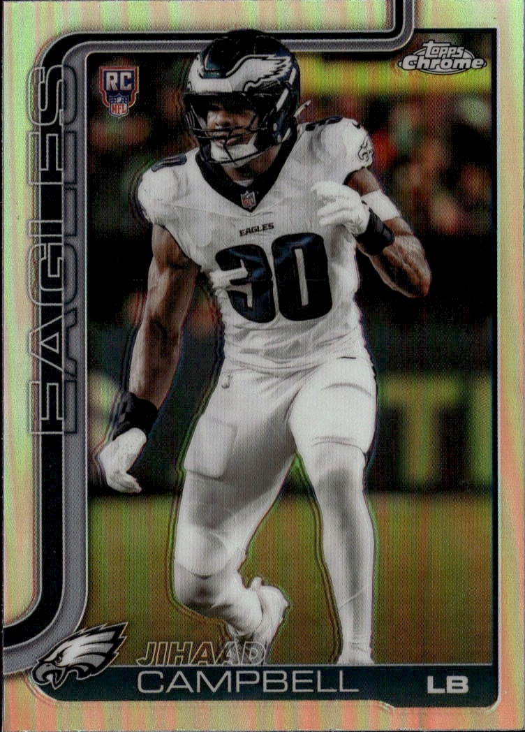 2025 Topps Chrome Jihaad Campbell graded slab