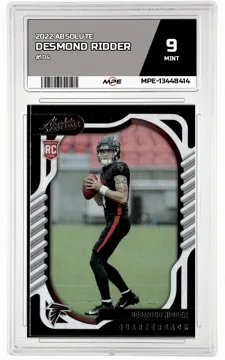 2022 ABSOLUTE #104 DESMOND RIDDER MPE 9 MINT — graded card up for auction