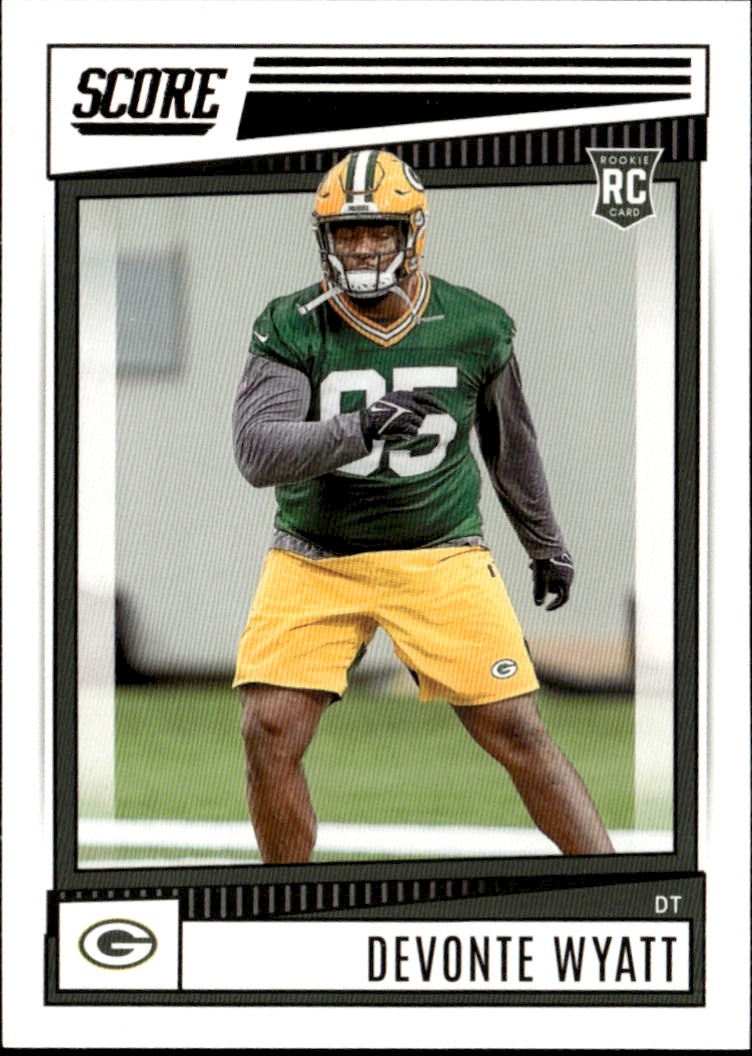2022 Score Devonte Wyatt graded slab