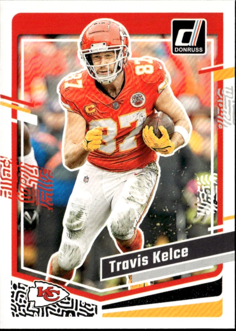 2023 Donruss Travis Kelce graded slab