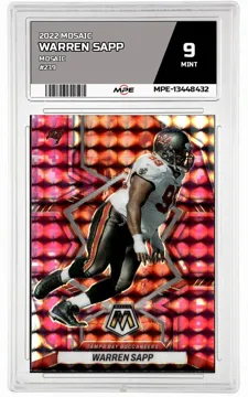 2022 MOSAIC MOSAIC #239 WARREN SAPP MPE 9 MINT — graded card up for auction