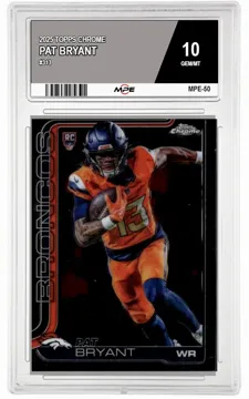 2025 TOPPS CHROME #313 PAT BRYANT MPE 10 GEM/MT — graded card up for auction