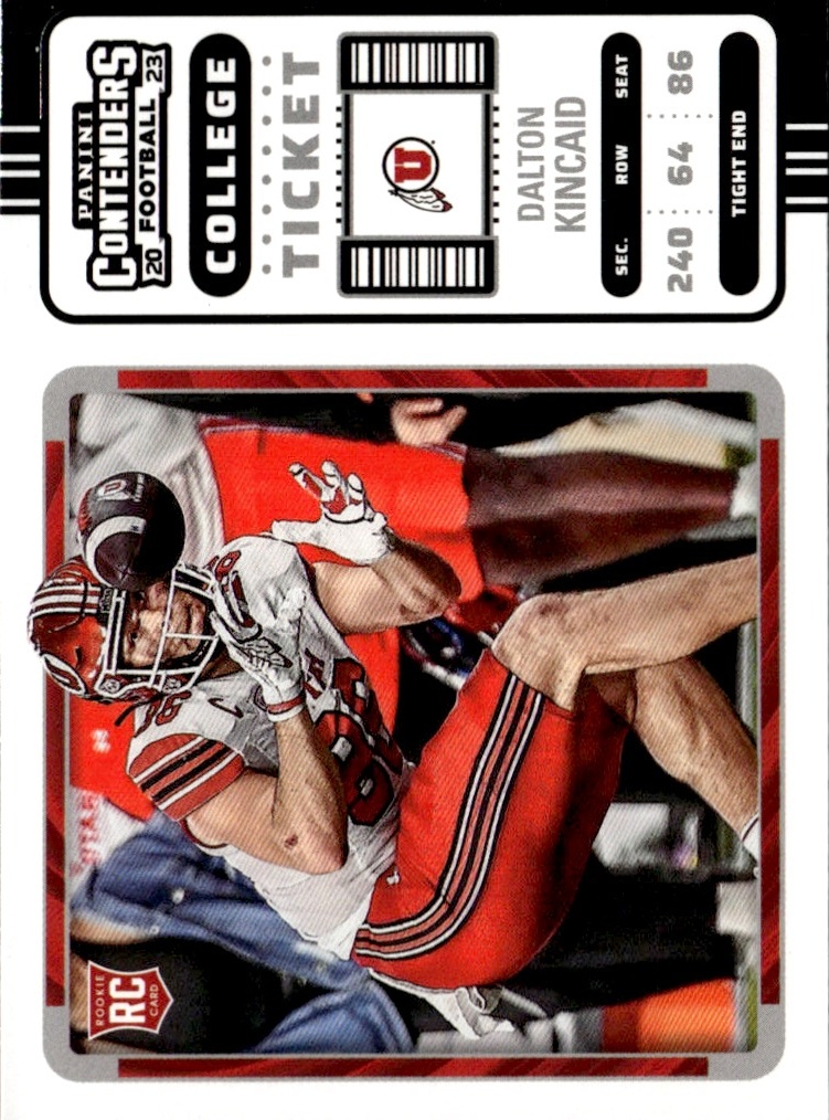 2023 Chronicles Draft Picks Dalton Kincaid graded slab