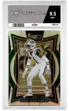 2024 SELECT Black Gold #93 AHMAD "SAUCE" GARDNER MPE 9.5 MINT+ — graded card up for auction