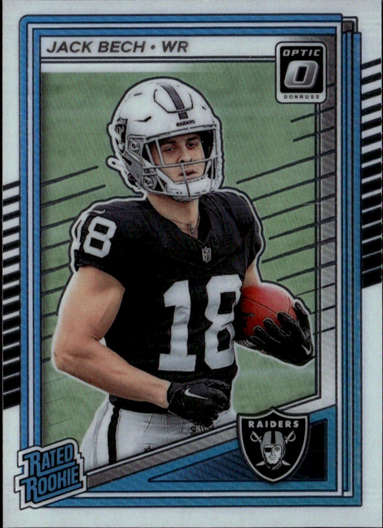 2025 Donruss Optic Jack Bech graded slab