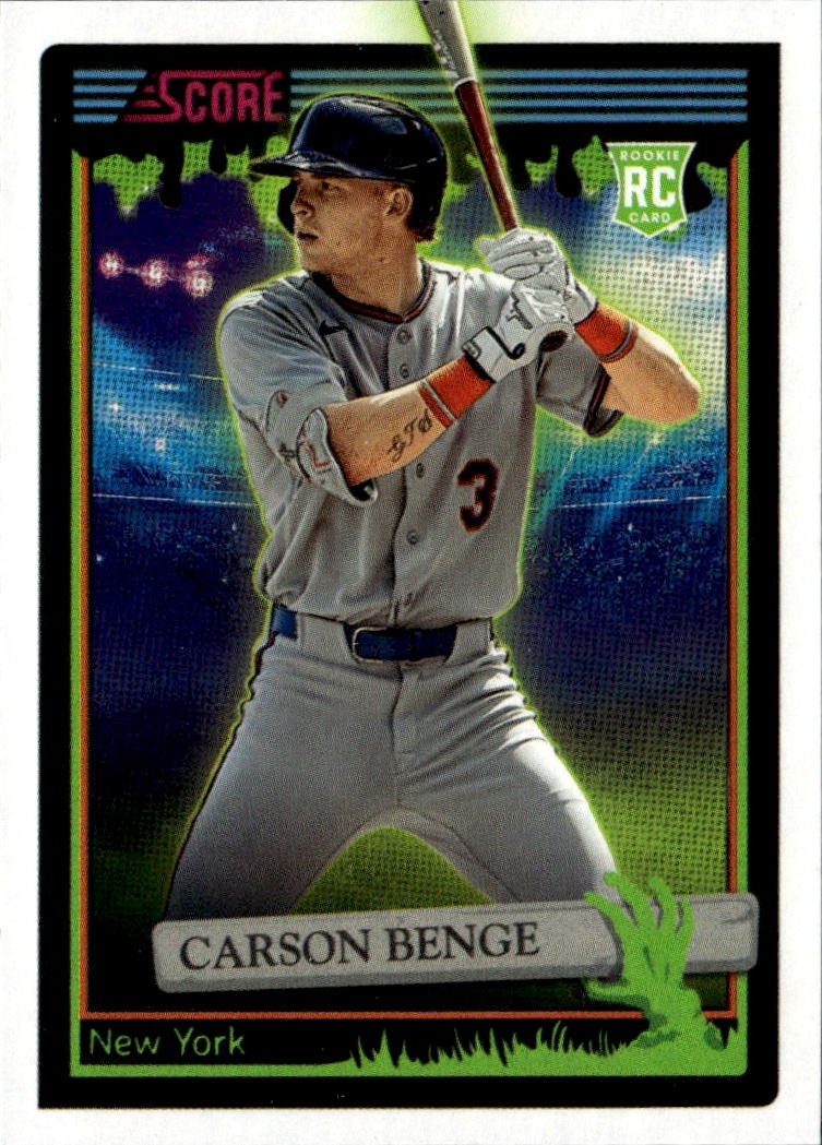 Carson Benge graded slab